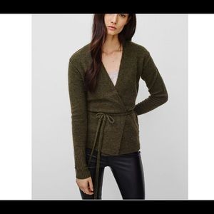Wilfred Free Aritzia Wool Wrap Sweater